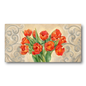 M882 - Πίνακας πορτοκαλί τουλίπες
