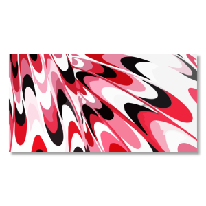 M143 - Πίνακας ροζ και μαύρα χρώματα