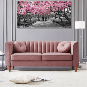 BDL068 - Πίνακας δρόμος με αμυγδαλιές