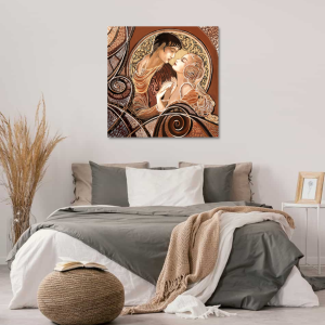 M158 - Πίνακας νεαρό ζευγάρι