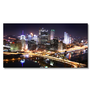 M405 - Πίνακας νύχτα στην πόλη