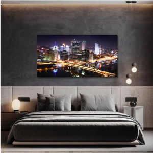 M405 - Πίνακας νύχτα στην πόλη