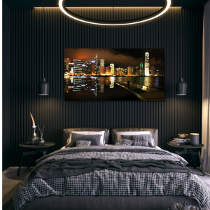 M406 - Πίνακας νύχτα στο Χονγκ Κονγκ