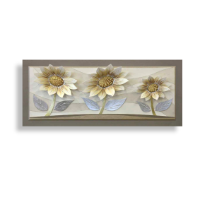 10PD61 - Πίνακας 3D μαργαρίτες