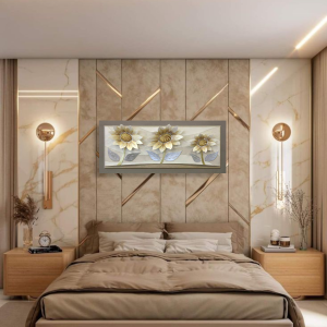 10PD61 - Πίνακας 3D μαργαρίτες