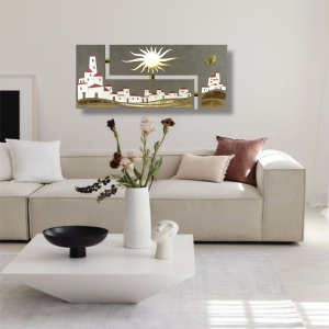 6PD94 - Πίνακας 3D σπιτάκια