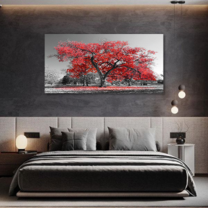 BDL078 - Πίνακας κόκκινο δέντρο