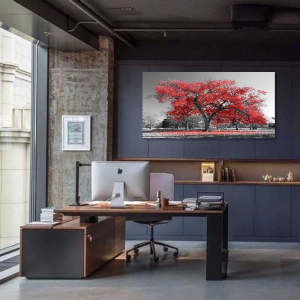 BDL078 - Πίνακας κόκκινο δέντρο