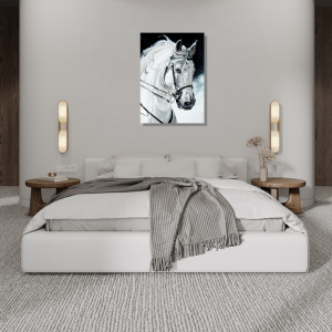 BDL119 - Πίνακας λευκό άλογο