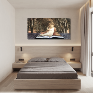 BDL121 - Πίνακας βιβλίο στο δάσος