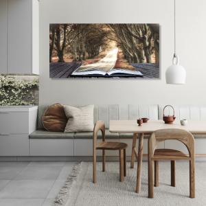 BDL121 - Πίνακας βιβλίο στο δάσος