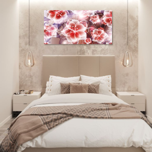 M920 - Πίνακας όμορφα λουλούδια