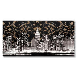 M962 - Πίνακας ασπρόμαυροι ουρανοξύστες