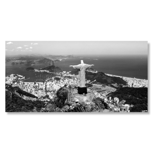 M968 - Πίνακας Rio de Janeiro ασπρόμαυρος