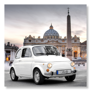 M975 - Πίνακας λευκό αυτοκίνητο