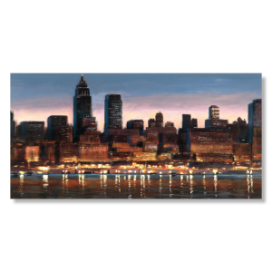 WA105 - Πίνακας ζωγραφική πόλης