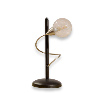 ΕΠΙΤΡΑΠΕΖΙΟ ΧΕΙΡΟΠΟΙΗΤΟ ΦΩΤΙΣΤΙΚΟ-ΠΟΡΤΑΤΙΦ -ΜΕΤΑΛΛΙΚΟ ΜΑΥΡΟ&ΧΡΩΜΙΟ ΜΕ ΦΥΣΗΤΟ ΓΥΑΛΙ