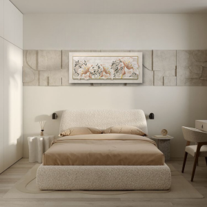 10PD33 - Πίνακας 3D λουλούδια