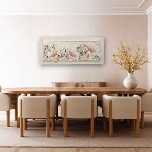 10PD33 - Πίνακας 3D λουλούδια