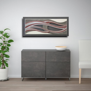 10PD66 - Πίνακας 3D αφηρημένα σχέδια