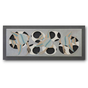 10PD67 - Πίνακας 3D ψαράκια