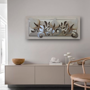 10PD75 - Πίνακας 3D λουλούδια