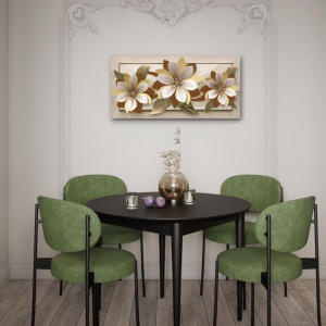 61PD13 - Πίνακας 3D λουλούδια (ΑΚΟΛΟΥΘΕΙ ΒΙΝΤΕΟ)