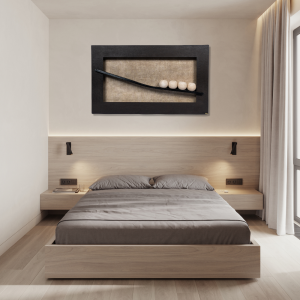 TC102 - Πίνακας 3D με σφαίρες σε γήινα χρώματα (ΑΚΟΛΟΥΘΕΙ ΒΙΝΤΕΟ)