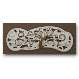 D3012PD - Πίνακας 3D δέντρο