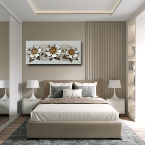 D3007PD - Πίνακας 3D λουλούδια