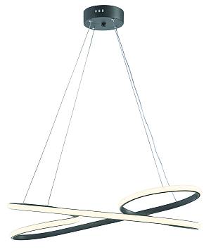 Φωτιστικό Πολύφωτο led γραφίτης 4000Κ 42w