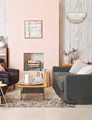 Απλίκα Γυαλί μελί 1xE27 Φ30