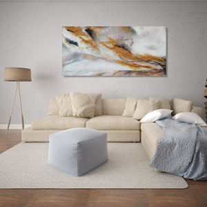 HM0028 - Πίνακας χρυσές αποχρώσεις