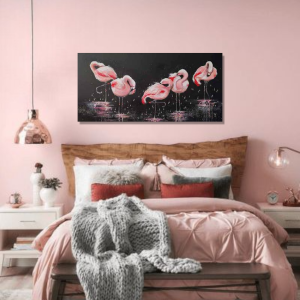 HM0273 - Πίνακας φλαμίνγκο