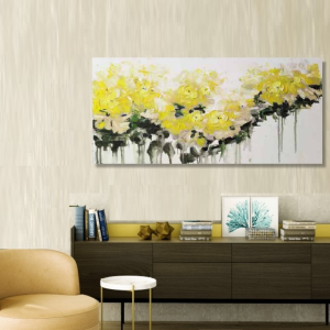 LP29 - Πίνακας κίτρινα λουλούδια