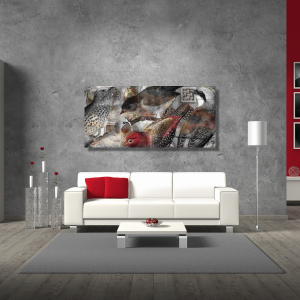 HK0690 - Πίνακας πουλιά