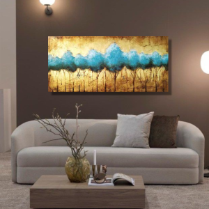 LP43 - Πίνακας γαλάζιο δάσος