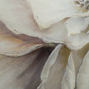 M225 - Πίνακας κομψή εικόνα λευκών λουλουδιών