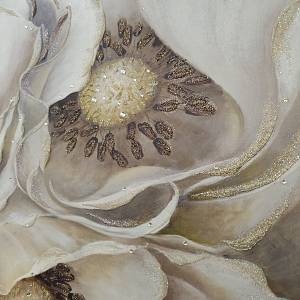 M225 - Πίνακας κομψή εικόνα λευκών λουλουδιών