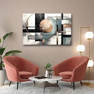 BDL145 - Πίνακας μοντέρνα σχήματα 2