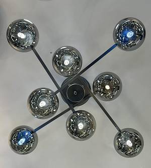 Γυάλινο πολύφωτο