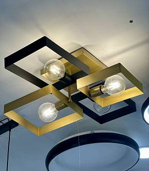 Μεταλλικό πολύφωτο