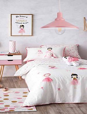 Φωτιστικό μονόφωτο παιδικό αλουμίνιο ρόζ/λευκό Ε27 Φ23