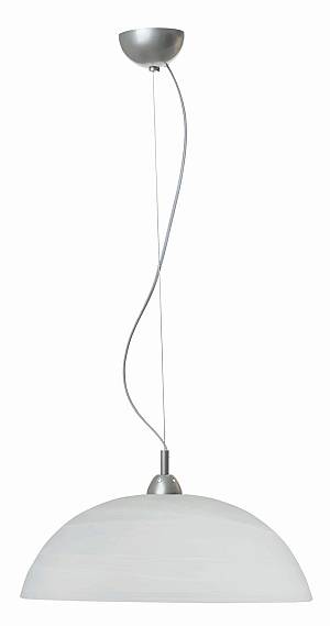 Φωτιστικό μονόφωτο γυαλί λευκό Ε27 Φ40