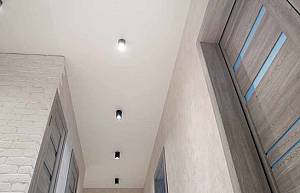 Φωτιστικό μονόφωτο οροφής αλουμίνιο στρογγυλό μαύρο GU10 Φ6