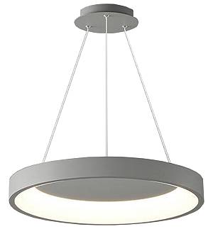 Φωτιστικό led γκρι 3CCT Dimmable by remote control 60w 5450Lm