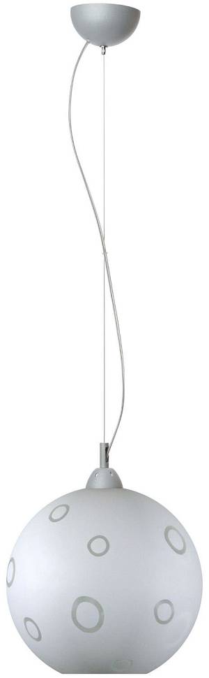 Φωτιστικό μονόφωτο γυαλί λευκό Ε27 Φ30