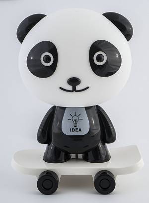 TLC 4010 BK PANDA SKATE ΑΣΠΡOMAYΡΟ 1ΧΕ14
