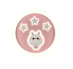 CCC 4311 ΠΛΑΦΟΝΙΕΡΑ ΠΑΙΔΙΚΗ ΡΟΖ LED