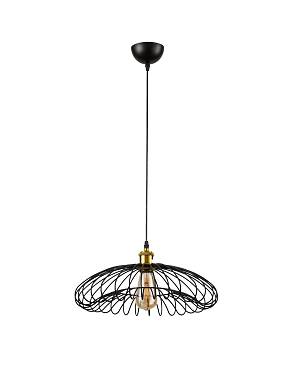 PDC 6081 BK ΜΕΤΑΛΛΙΚΟ ΜΑΥΡΟ 1ΧΕ27 ΣΧ ΟΜΠΡΕΛΑ